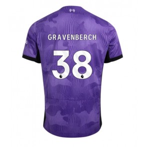 Liverpool Ryan Gravenberch #38 Tredje trøje 2023-24 Kort ærmer